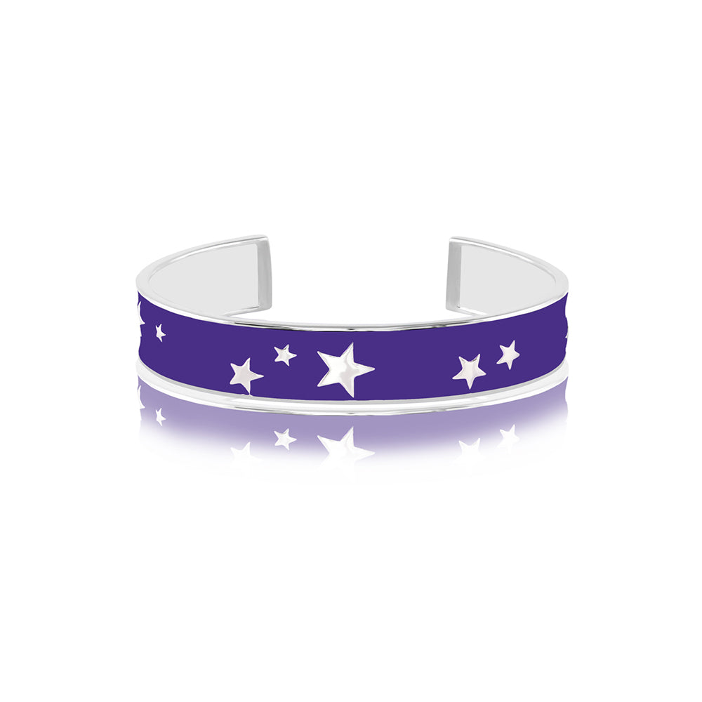 Buy Bangles Online | Starry Night Enamel Bangle | "9 to 9" Office Wear | TALISMAN