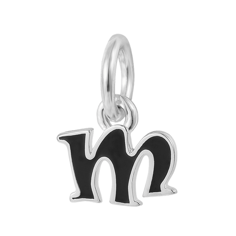 Buy Letter M Charm Online | Letter M Silver Charm | Dangle Charms | TALISMAN