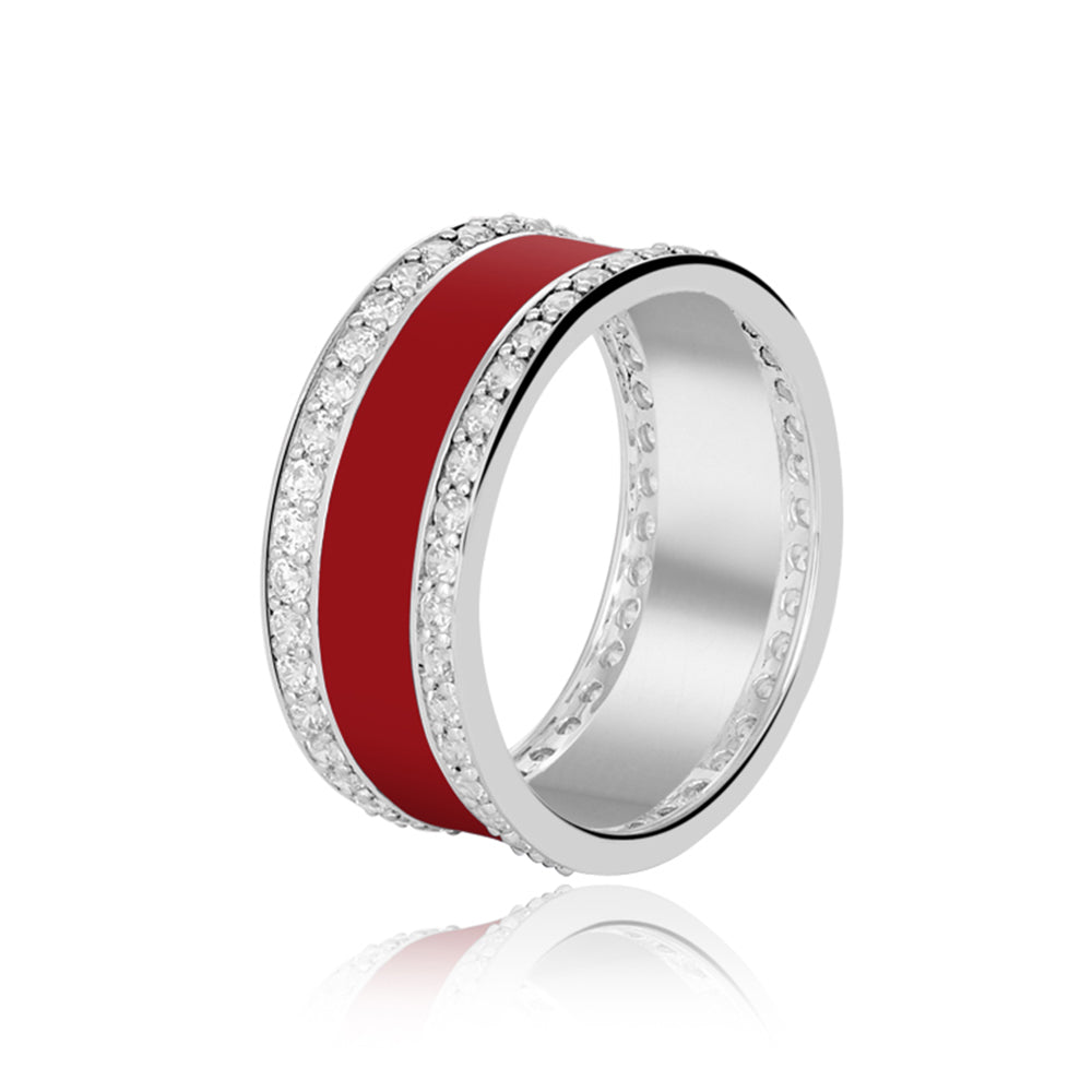 Buy Band Ring | Unity Band Ring | Ombre' | TALISMAN