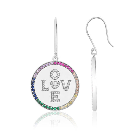 Forever Love Earrings | Silver Earrings Online | Earrings | TALISMAN