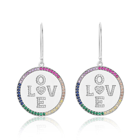 Forever Love Earrings | Silver Earrings Online | Earrings | TALISMAN