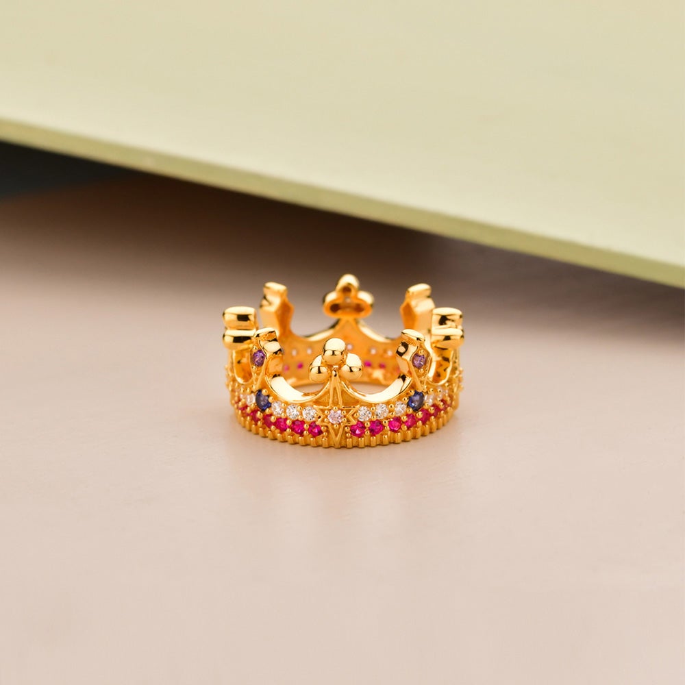 Womens 2025 crown ring