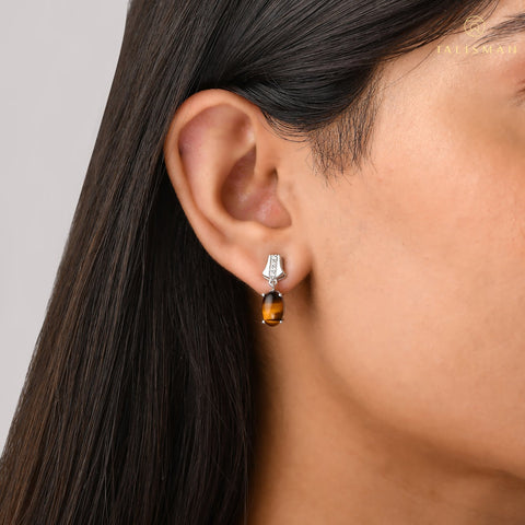 Earrings Online Shopping | Splendid Gold Drop Earrings | Earrings | TALISMAN