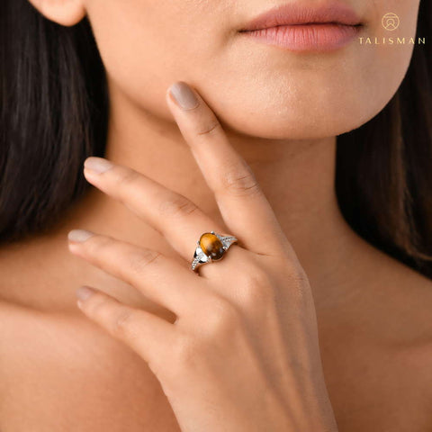 Silver Rings Online | All Eyes on you Gold Ring | Ring | TALISMAN