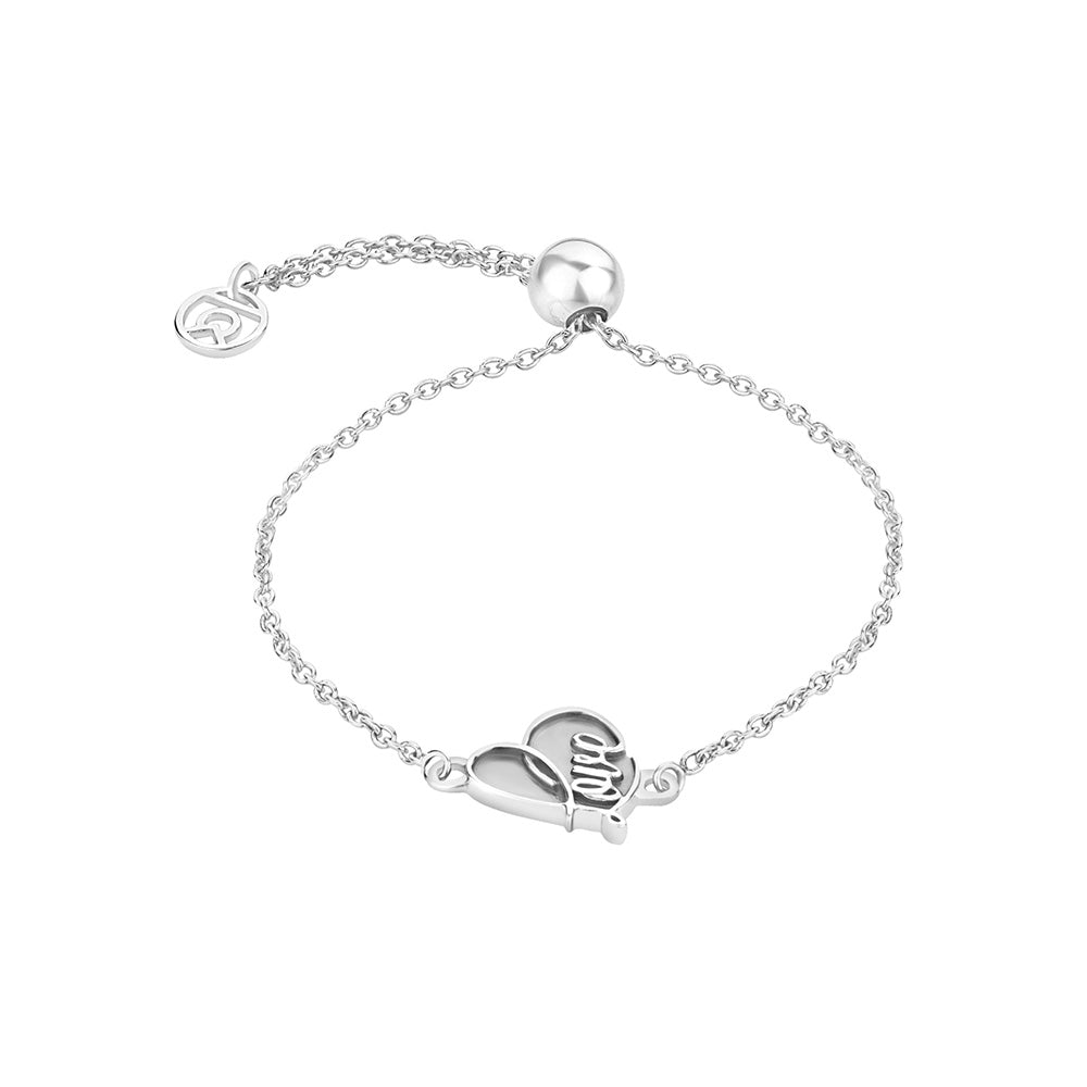 Silver Bracelet | Love me always Symbol Bracelet | "9 to 9" Office Wear | TALISMAN