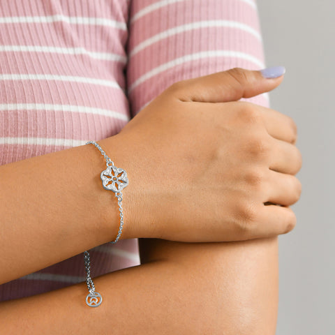 Shop for Symbol Bracelet | "Endless Knot" Symbol Bracelet | "9 to 9" Office Wear | TALISMAN