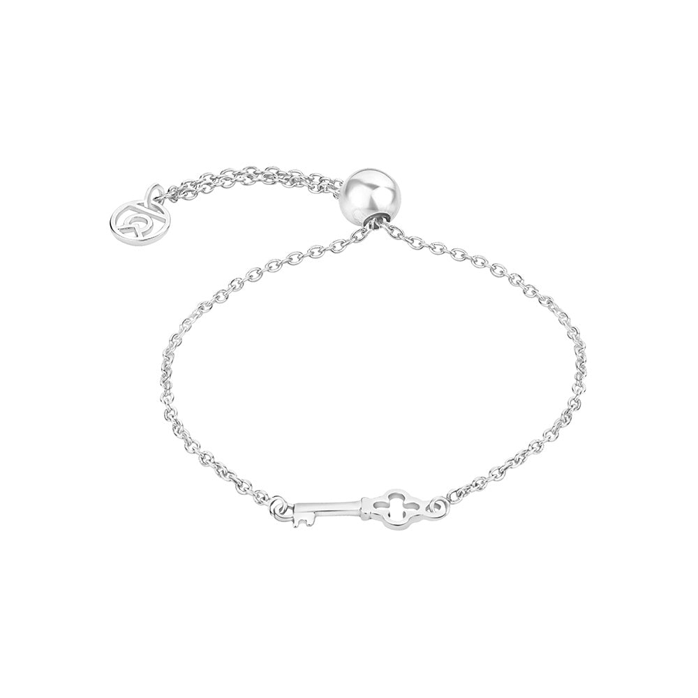 Online Silver Bracelet | Wisdom Key Symbol Bracelet | "9 to 9" Office Wear | TALISMAN