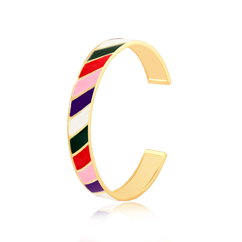 Buy Bangles Online | Prism of Colours Enamel Bangle | "9 to 9" Office Wear | TALISMAN