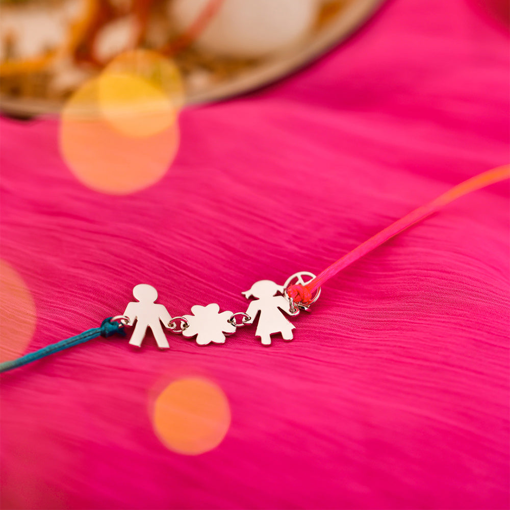 sterling silver rakhi,sterling silver rakhi online,gifts for sister