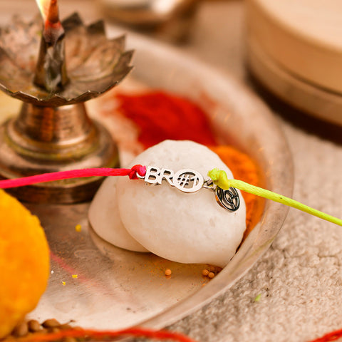 sterling silver rakhi,sterling silver rakhi online,gifts for sister