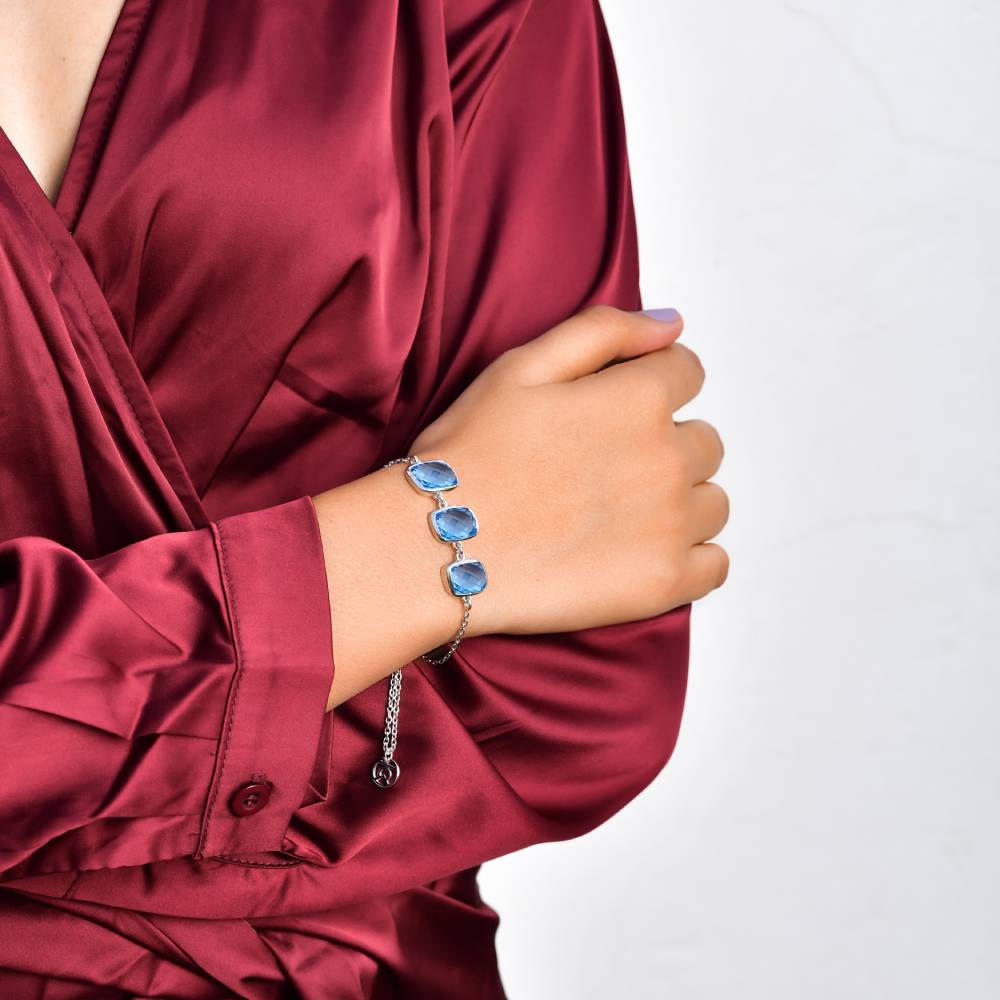 Buy Bracelets Online | Aqua Trio Bracelet | Bracelets | TALISMAN