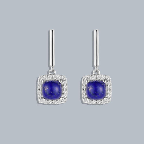 Earrings for Birthday Gift | Shimmering Blue Drop Earrings | Earrings | TALISMAN