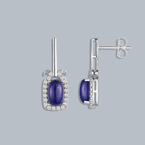 Buy Silver Stud Earrings | Plush Shine Drop Earrings | Earrings | TALISMAN