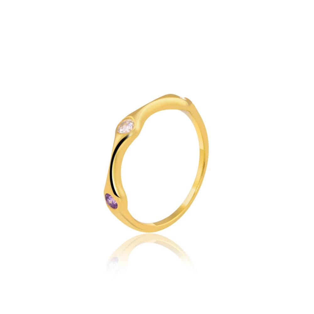 Stack Ring Online | Colour Trio Stack Ring | "9 to 9" Office Wear | TALISMAN