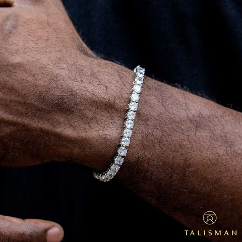 White Tennis Bracelet | Bracelet | Tennis Bracelet Online | TALISMAN