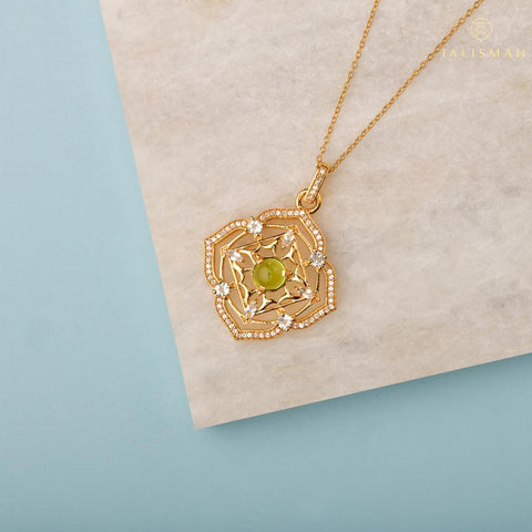 Regal Peridot Necklace