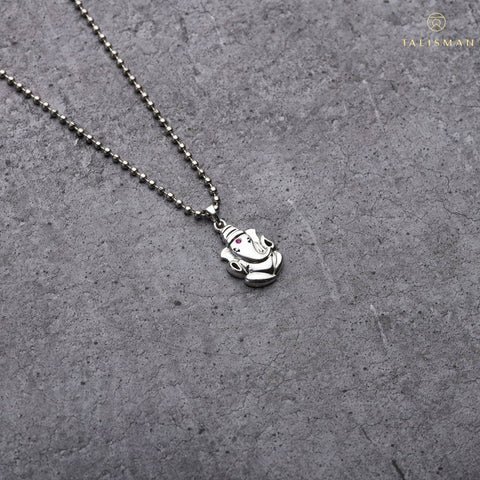 Oh My Friend Ganesha Silver Rakhi | Rakhi | Buy Silver Rakhi | TALISMAN