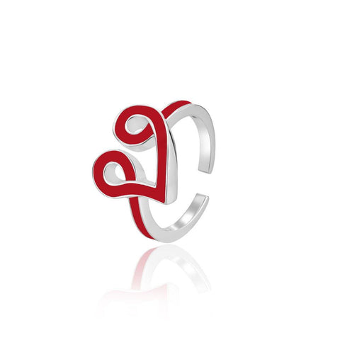 Pure Silver Rings For Women’s | Infinite Love Adjustable Ring | Amore | TALISMAN