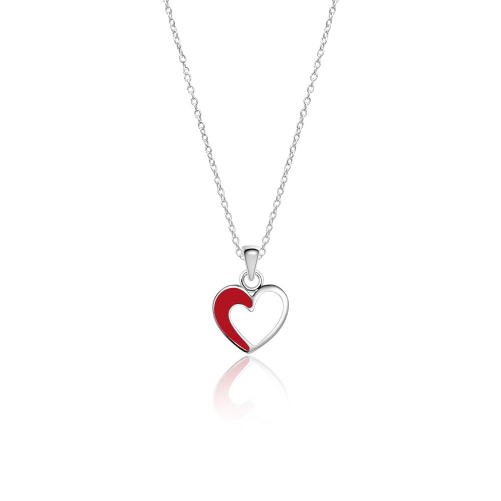 Intertwined Hearts Diamond Pendant | SK Jewellery