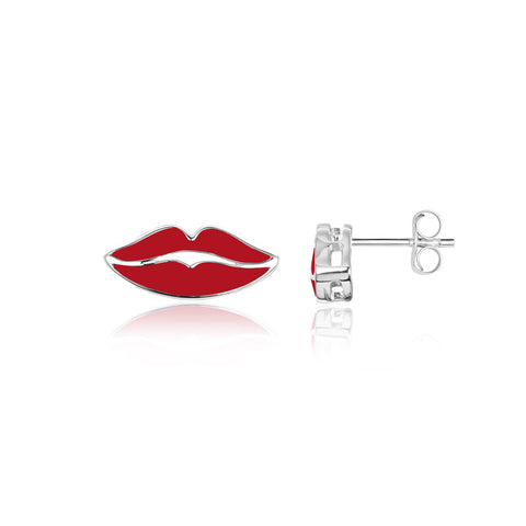 Buy Earrings Online | Kiss of Love Stud Earrings | Amore | TALISMAN