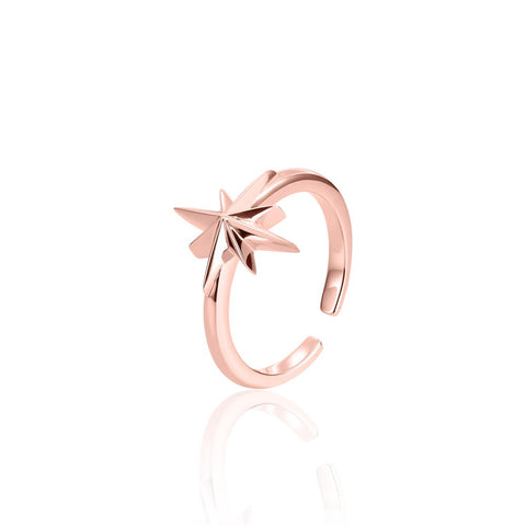 Silver Rings Online | Shooting Star Adjustable Ring | Tropical | TALISMAN