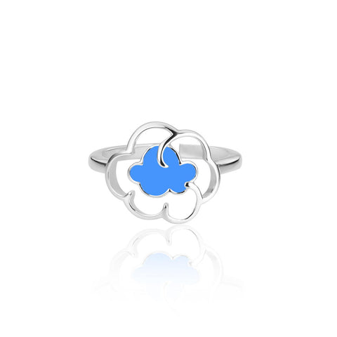Best Silver Rings Online | Thundering Cloud Adjustable Ring | Tropical | TALISMAN