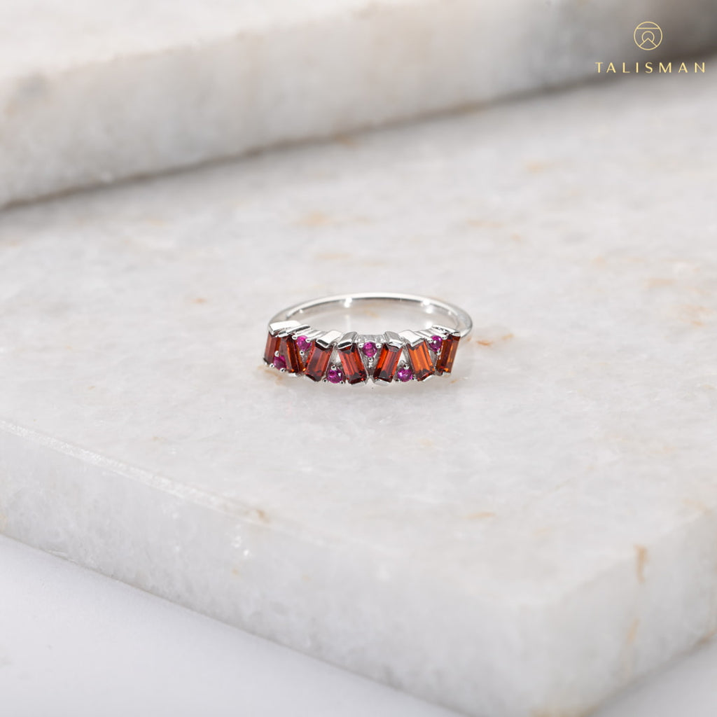 Passionate Red Stack Ring | Buy Rings Online | Ring | TALISMAN