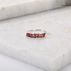 Passionate Red Stack Ring