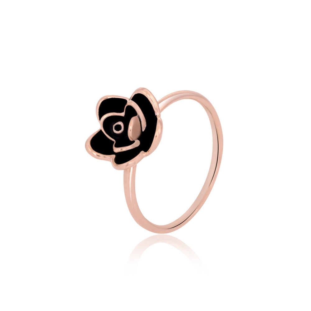 Buy Black Rose Stack Ring Online TALISMAN