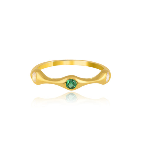 Buy Stack Ring Online | Dual Colour Stack Ring | "9 to 9" Office Wear | TALISMAN