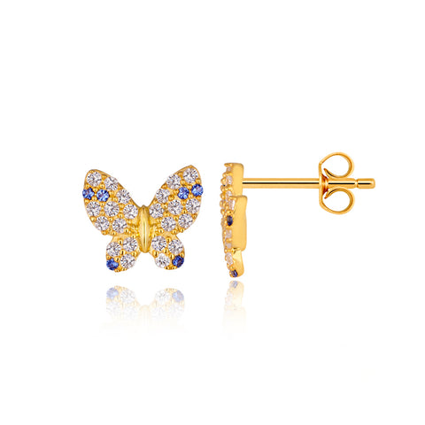 Buzzing Butterfly Earrings