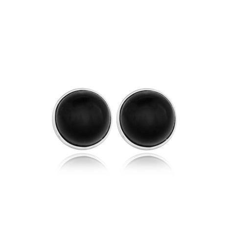 Bold Black Onyx Earrings