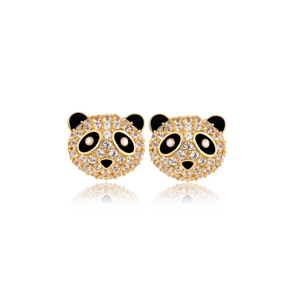 Buy Buy Silver Earrings For Women Playful Panda Earrings Online  TALISMAN