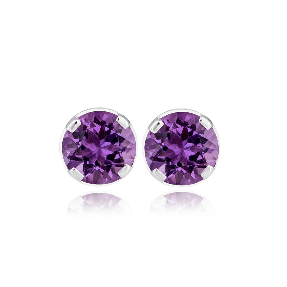 Buy online Purple Alloy Earrings for women at best price at bibain   BACWJWAERG00030AW22PUR