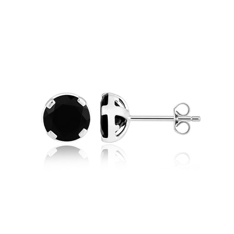 Black Moon Earrings