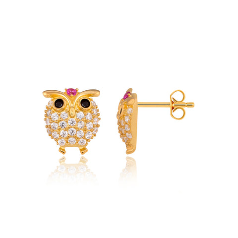 Funky Owlet Earrings