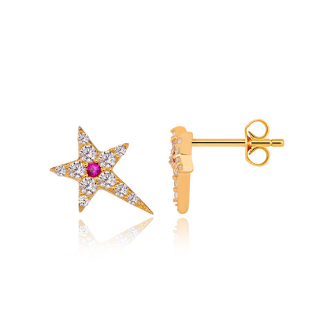 Sparkling Star Earrings