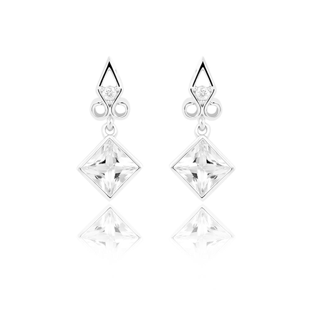MirrorWhite Sterling Silver Earrings Online | Silver Earrings for Women | Pure  Silver Earrings Online