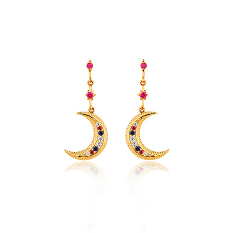 Buy Bohemian Jewellery | BoHo Moon Gold Tassels | Bohemian Dream | TALISMAN