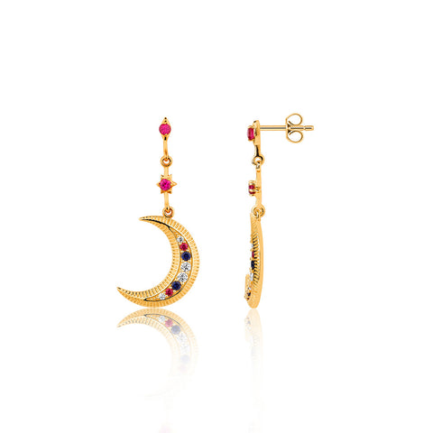 Buy Bohemian Jewellery | BoHo Moon Gold Tassels | Bohemian Dream | TALISMAN