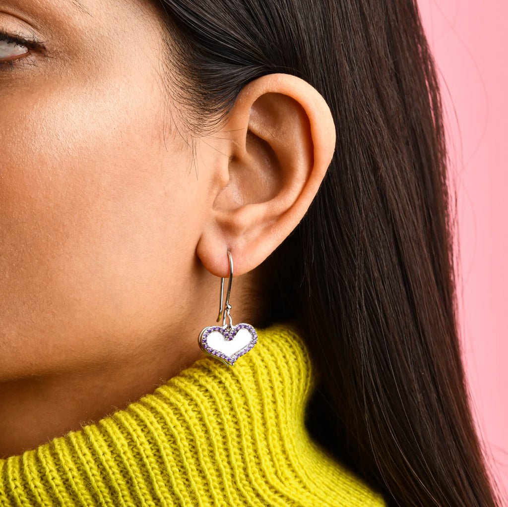 Buy Drop Of Rose Quartz Earrings Online in India  Zariin