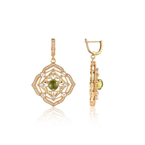 Earrings Online | Sparkling Stone Drop Earrings | Earrings | TALISMAN