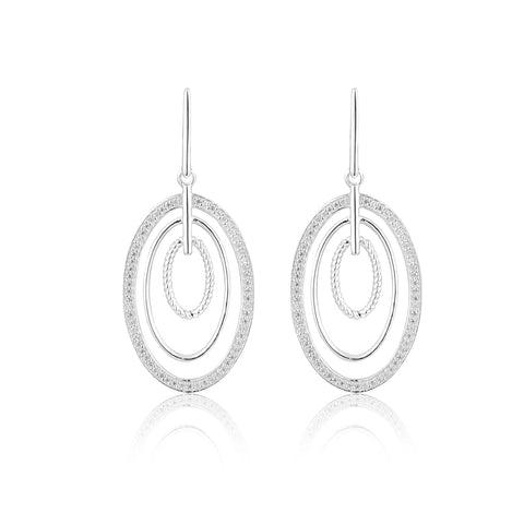 Infinite Ring Hoop Earrings | Elegant Earrings Online | Earrings | TALISMAN