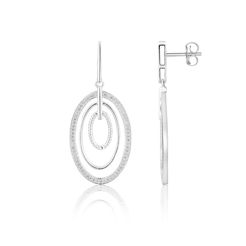 Infinite Ring Hoop Earrings | Elegant Earrings Online | Earrings | TALISMAN