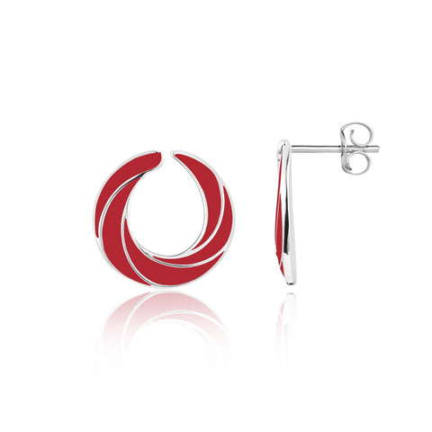 Oval Sparkle Hoop Earrings | Cute Earrings For Girlfriend | Earrings | TALISMAN