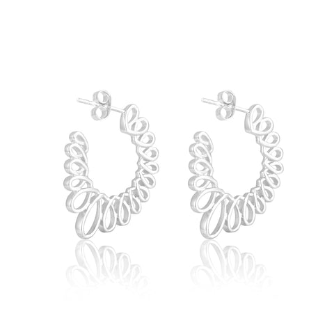 Asymmetrical Hoop Earrings | Nice Earrings For Ladies | Earrings | TALISMAN