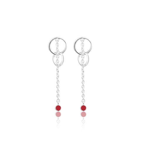 Sparkling Double Hoop Earrings | Earrings For Gift | Earrings | TALISMAN