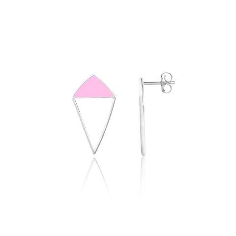 Inverted Triangle Hoop Earrings | Gift Earrings | Earrings | TALISMAN