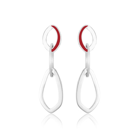 Infinite Love Hoop Earrings | Silver Earrings Online | Earrings | TALISMAN