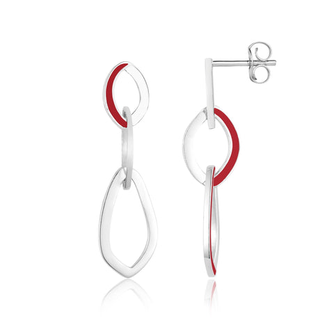 Infinite Love Hoop Earrings | Silver Earrings Online | Earrings | TALISMAN